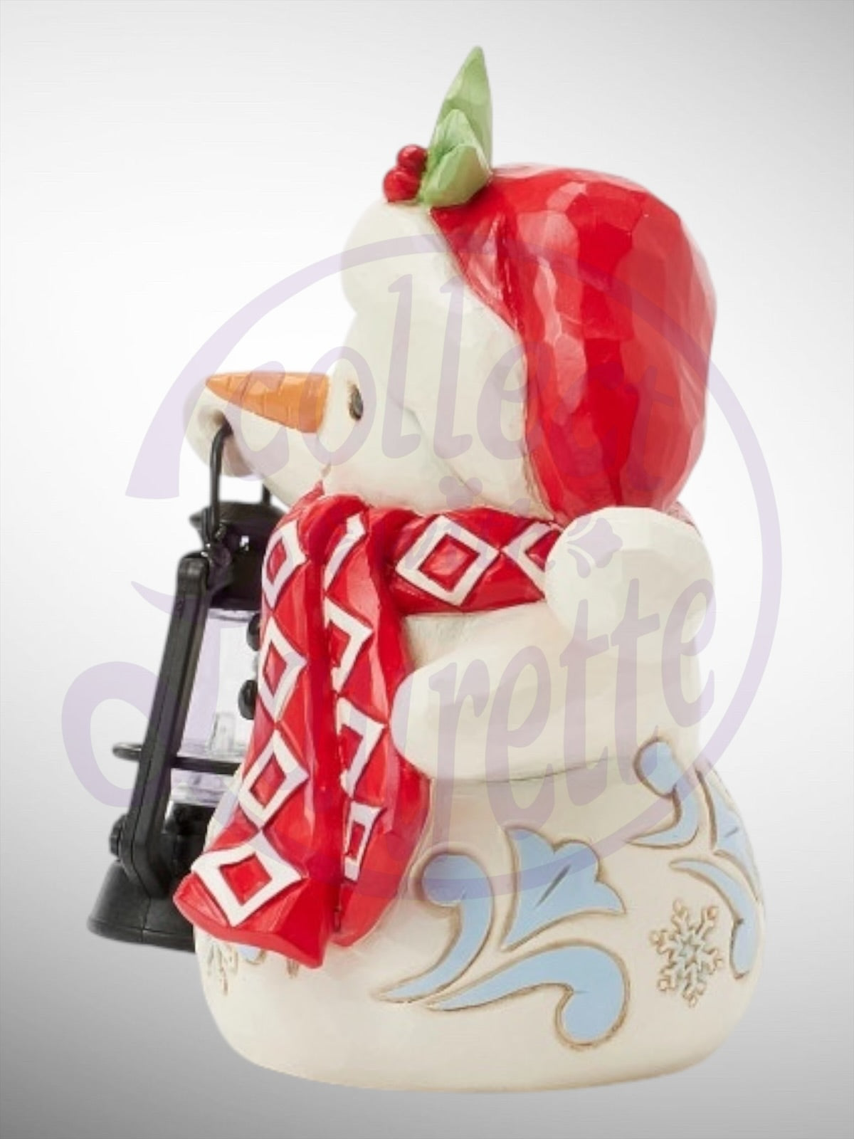 Jim Shore Heartwood Creek - Twinkle Bright Snowman Lantern Pint Sized Figurine